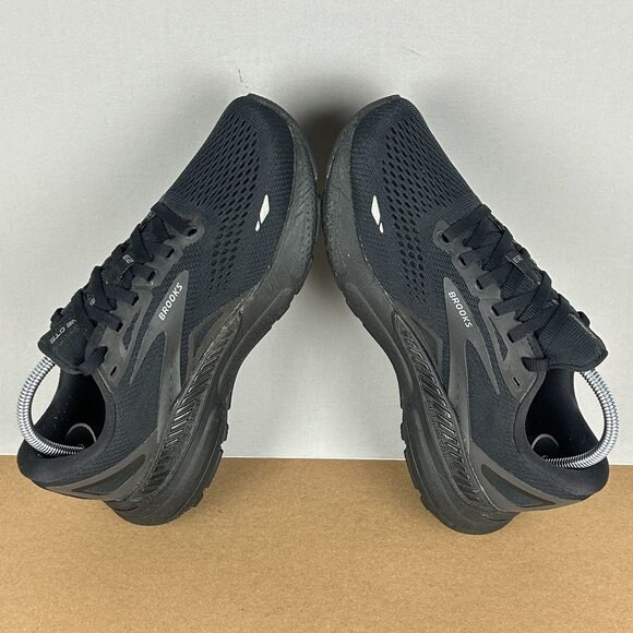 Brooks Adrenaline GTS 23 Triple Black Athletic Running Shoes Womens 7 Low Top - Picture 6 of 10